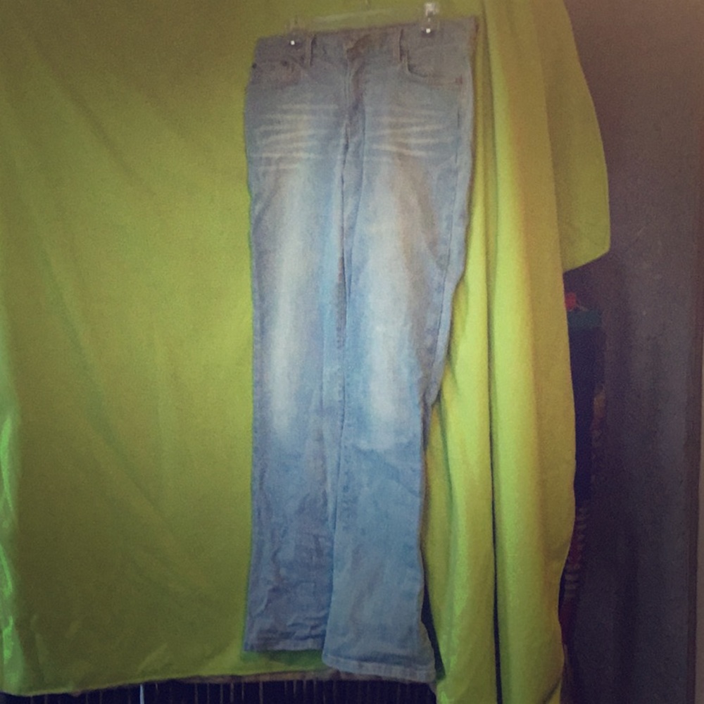 Lucky white washed jeans